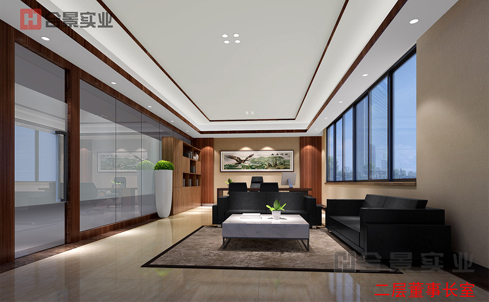 簽約廣東創(chuàng)能公司辦公室裝修綜合工程